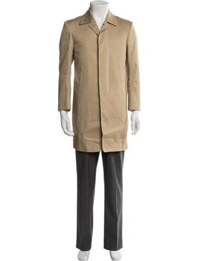 Pre-owned Thom Browne Mackintosh Bal Trench Coat In Neutrals