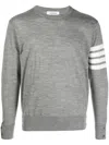 Thom Browne 4-bar Crew Neck Jumper