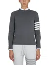 Thom Browne 4-bar Crewneck Knit Jumper