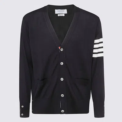 THOM BROWNE THOM BROWNE MAGLIE BLU
