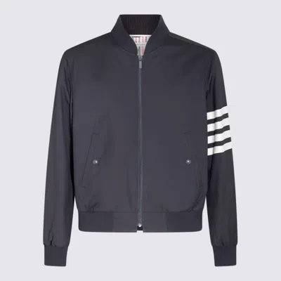 THOM BROWNE THOM BROWNE MAGLIE BLU