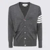 Thom Browne 4-bar Stripe Wool Cardigan