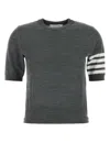 Thom Browne 4 Bar Stripes Fine-knit T-shirt