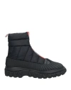 Thom Browne Man Ankle Boots Black Size 9 Textile Fibers, Synthetic Fibers In Black
