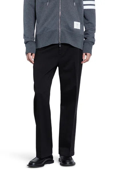 Thom Browne Man Black Trousers