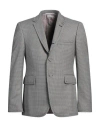 Thom Browne Man Blazer Black Size 4 Wool In Black