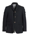 Thom Browne Man Blazer Navy Size 2 Wool In Blue