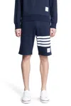 Thom Browne Pantaloncini Da Allenamento A 4 Barre In Blue