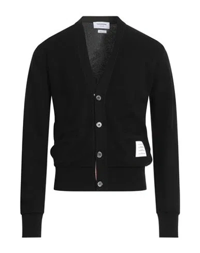 Thom Browne Man Cardigan Midnight Blue Size 2 Cashmere