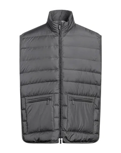 Thom Browne Man Down Jacket Grey Size 5 Polyester