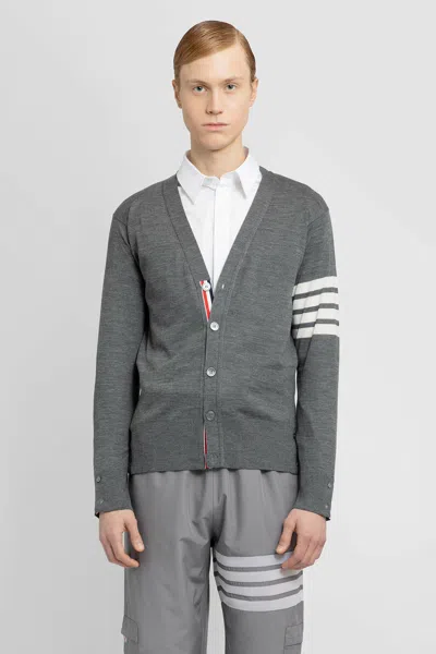 THOM BROWNE CARDIGAN 4-BAR IN LANA MERINO