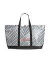 Thom Browne Man Handbag Grey Size - Textile Fibers