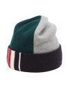 Thom Browne Man Hat Black Size M Virgin Wool In Black