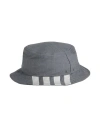 Thom Browne Man Hat Grey Size L Wool
