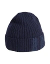 Thom Browne Man Hat Midnight Blue Size Onesize Virgin Wool
