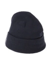 Thom Browne Man Hat Navy Blue Size Onesize Merino Wool In Navy Blue