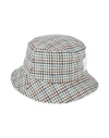 Thom Browne Man Hat Off White Size M Wool In Brown