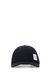 THOM BROWNE THOM BROWNE MAN MIDNIGHT BLUE COTTON BASEBALL CAP