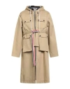 Thom Browne Man Overcoat & Trench Coat Khaki Size 1 Cotton