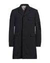 Thom Browne Chesterfield Overcoat Blue  In Blue