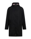 Thom Browne Man Overcoat & Trench Coat Midnight Blue Size 5 Polyester, Cotton, Polyurethane