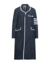 Thom Browne Man Overcoat & Trench Coat Navy Size 2 Polyamide, Polyester
