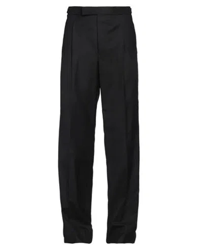Thom Browne Man Pants Black Size 4 Wool