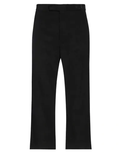 Thom Browne Man Pants Black Size 4 Cotton, Polyester