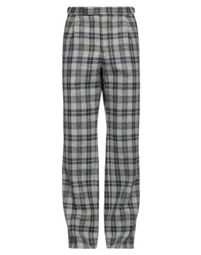 Thom Browne Man Pants Blue Size 5 Wool