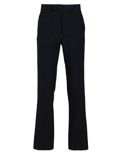Thom Browne Man Pants Blue Size 5 Wool, Polyester, Cotton