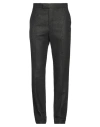 THOM BROWNE THOM BROWNE MAN PANTS DARK GREEN SIZE 4 WOOL