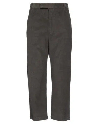 Thom Browne Man Pants Dark Green Size 3 Cotton, Polyester