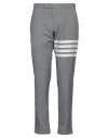 Thom Browne Man Pants Grey Size 3 Wool In Grey
