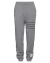 Thom Browne Man Pants Grey Size 4 Virgin Wool
