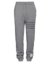Thom Browne 4-bar Wool Track Pants In Grey