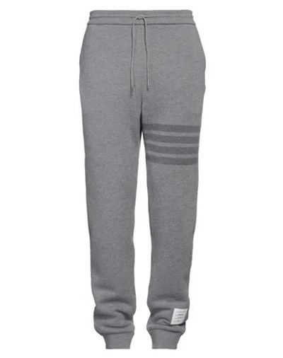 Thom Browne Man Pants Grey Size 4 Virgin Wool
