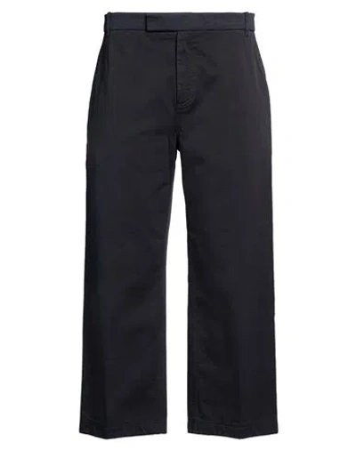 Thom Browne Man Pants Midnight Blue Size 3 Cotton