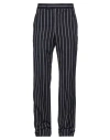 Thom Browne Man Pants Midnight Blue Size 5 Wool In Blue