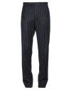 Thom Browne Man Pants Navy Blue Size 3 Wool In Navy Blue