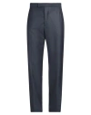 Thom Browne Man Pants Navy Blue Size 5 Wool In Navy Blue