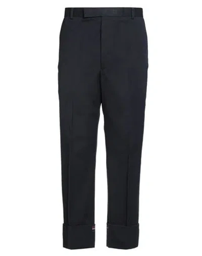 Thom Browne Man Pants Navy Size 4 Cotton