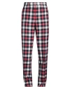 Thom Browne Man Pants Red Size 0 Wool, Polyester In Red