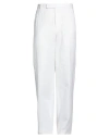 Thom Browne Man Pants White Size 3 Cotton In White
