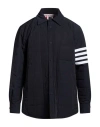 Thom Browne Man Puffer Midnight Blue Size 4 Polyester