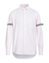 Shop Thom Browne Man Shirt Pink Size 1 Cotton