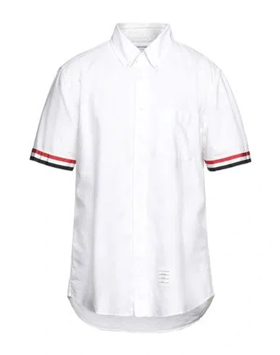 Thom Browne Man Shirt White Size 2 Cotton
