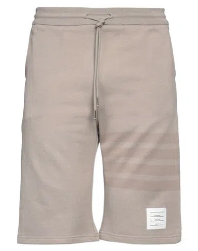Thom Browne Man Shorts & Bermuda Shorts Khaki Size 4 Cotton In Beige