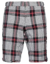 Thom Browne Man Shorts & Bermuda Shorts Midnight Blue Size 4 Cotton, Polyamide In Blue