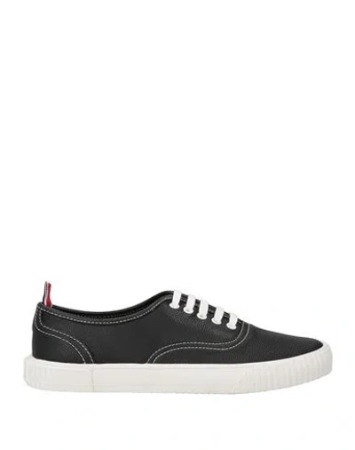 Thom Browne Man Sneakers Black Size 10.5 Leather