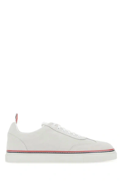 Thom Browne Man Trainers In White